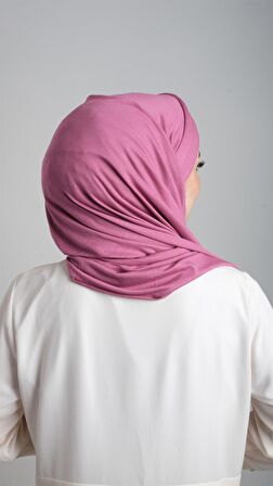 Gül Kurusu Arkadan Bağlamalı Şal Viskon Kumaş Üç Bantlı 2103_18