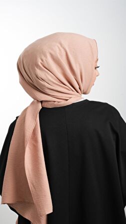 Kahverengi Düz Klasik Şal Pamuk Caz Sade 202105_14