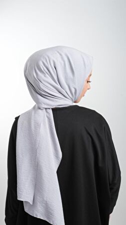 Gri Düz Klasik Şal Pamuk Caz Sade 202105_15