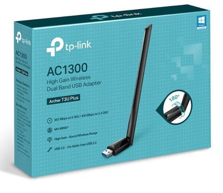 TP-LINK ARCHER T3U PLUS 1300MBPS KABLOSUZ DUAL BAND USB ADAPTOR HB006