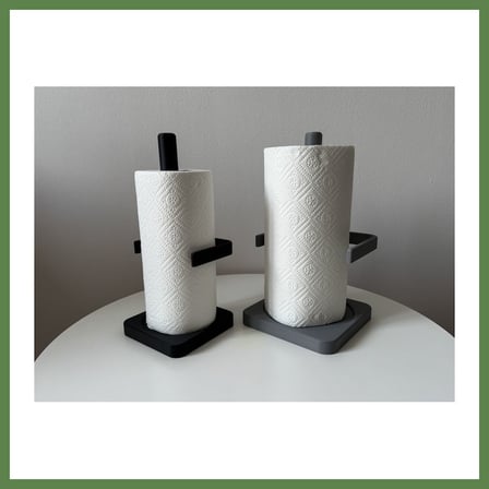 HOBİBAHÇEM Minimalist Kağıt Havlu Standı Tezgah Üstü Havluluk Mutfak Aksesuarı HB006