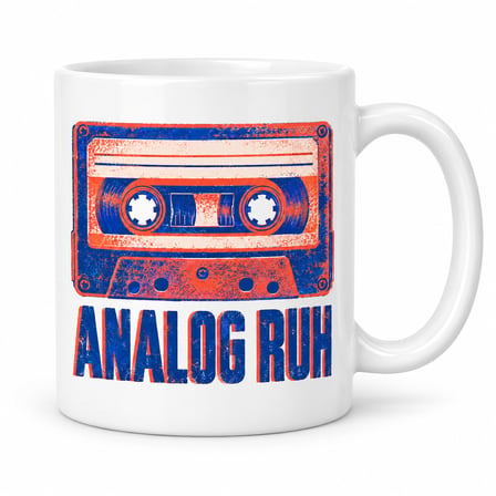 HOBİBAHÇEM Analog Ruh Tasarımlı Porselen Kupa - MODEL 663 HB006