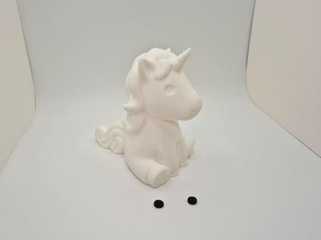 HOBİBAHÇEM Sevimli Tek Boynuzlu At Formlu Tealight Mumluk Çocuk Odası Dekoratif Mum Tutucu HB006