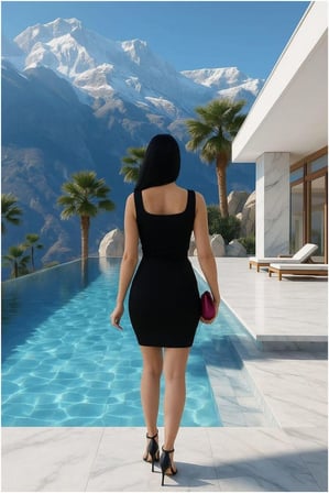 HOBİBAHÇEM Krep Elbise Kare Mini Yaka Kumaş · Renk: Zümrüt · Beden: L HB006