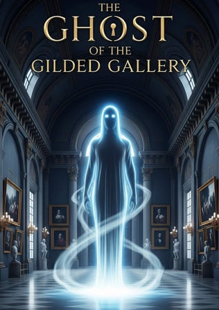HOBİBAHÇEM The Ghost of the Gilded Gallery - İngilizce E-Kitap (Dijital Teslimat) HB006