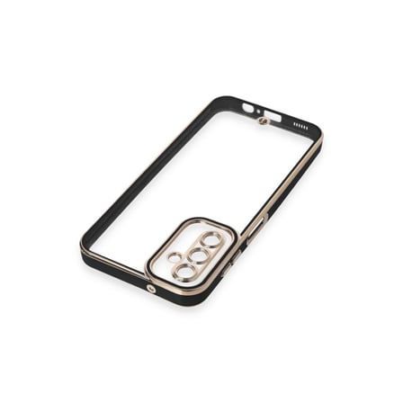 HOBİBAHÇEM Samsung Galaxy A14 4G Kılıf Liva Lens Silikon - Siyah HB006