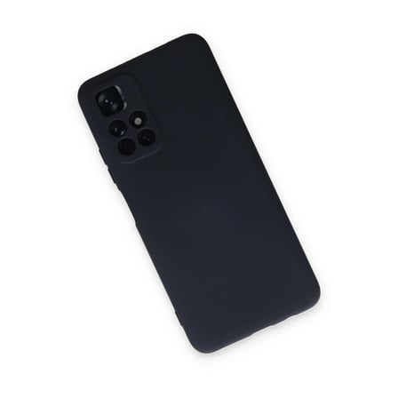 HOBİBAHÇEM Redmi Note 11T Kılıf Nano içi Kadife Silikon - Lacivert HB006