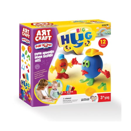 HOBİBAHÇEM 03576 İnsan Figürü Seti Oyun Hamuru 150 Gr. HB006