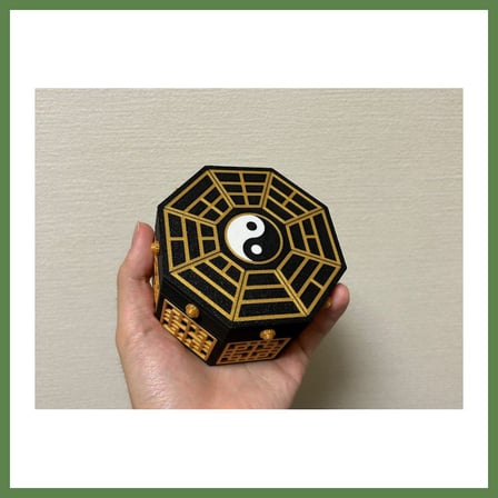 HOBİBAHÇEM Oryantal Bagua Fener Tealight Mumluk Çok Parçalı Dekoratif Mum Feneri HB006