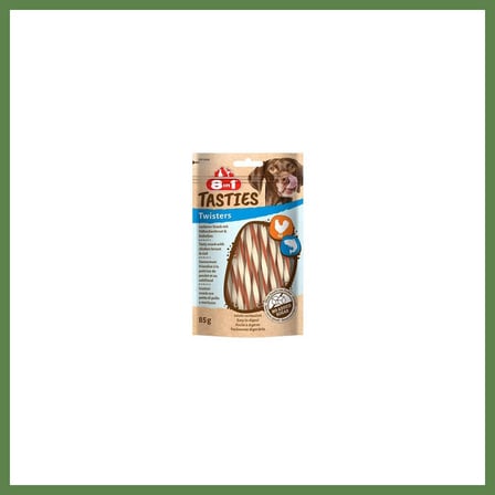 HOBİBAHÇEM Tasties Twisters Tavuklu ve Balıklı Burgu Köpek Ödülü 85 Gr HB006