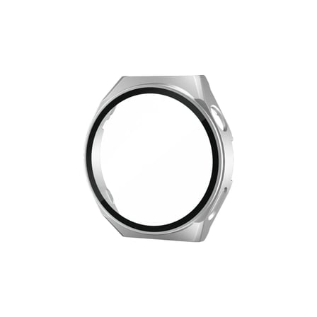 HOBİBAHÇEM Huawei Watch GT2 46mm Dota Camlı Kasa Ekran Koruyucu - Gümüş HB006