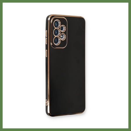 HOBİBAHÇEM Samsung Galaxy A33 5G Kılıf Volet Silikon - Siyah HB006