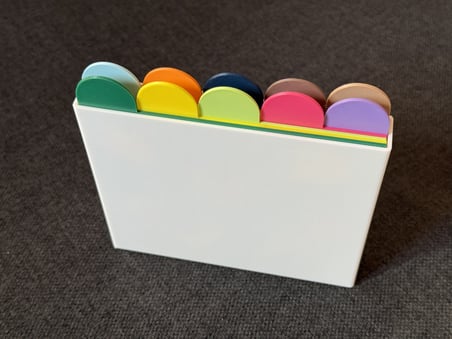 HOBİBAHÇEM 10 Temalı Şablon Seti Saklama Kutulu Çocuk Çizim ve Boyama Şablonu HB006