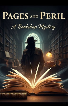 HOBİBAHÇEM Pages and Peril: A Bookshop Mystery - İngilizce E-Kitap (Dijital Teslimat) HB006