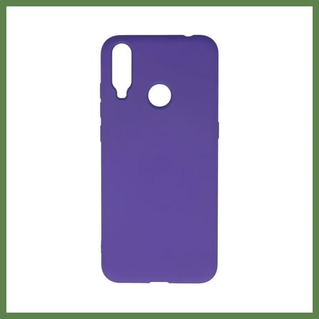 HOBİBAHÇEM General Mobile GM 10 Kılıf Nano içi Kadife Silikon - Mor HB006