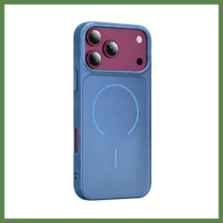 HOBİBAHÇEM iPhone 18 Pro Max Azus Magsafe Kapak - Açık Mavi HB006