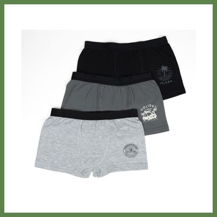 HOBİBAHÇEM Erkek 2li Boxer Set K128997 (tek adet fiyatıdır) · Beden: 3-4 Yaş · Renk: Asorti HB006