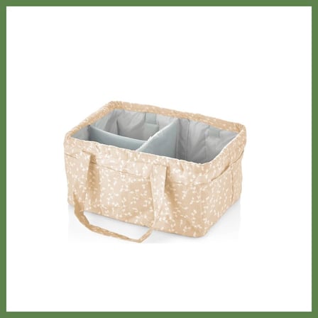 HOBİBAHÇEM Katlamalı Anne & Bebek Organizer 795 Somon Çiçek · Renk: Somon Çiçek HB006