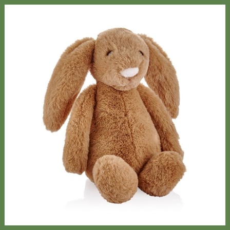 HOBİBAHÇEM Uyku Arkadaşım Oturabilen Tavşan 30 Cm 730 Açık Kahve · Renk: Açık Kahve HB006
