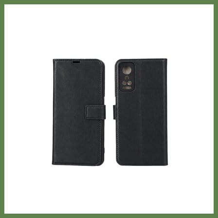 HOBİBAHÇEM General Mobile GM 22 Pro Trend S Plus Kapaklı Telefon Kılıf - Siyah HB006