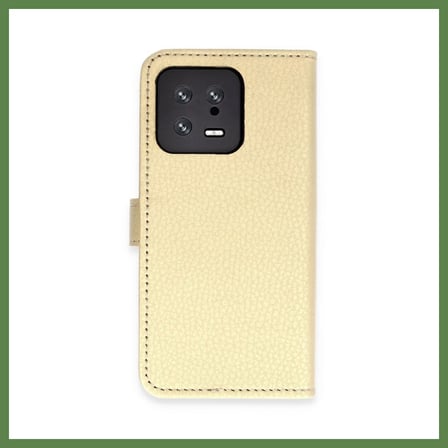HOBİBAHÇEM Mi 13 Trend S Plus Kapaklı Kılıf - Gold HB006