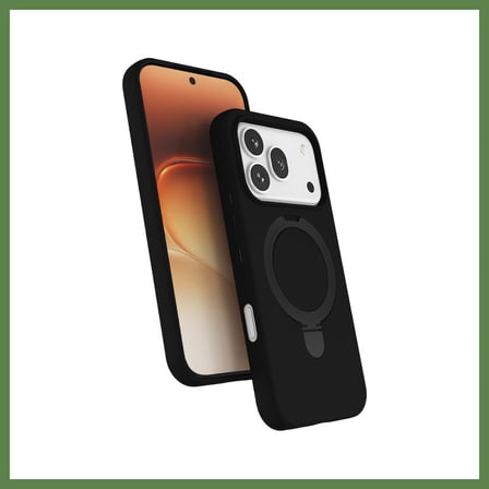 HOBİBAHÇEM Huawei Honor 600 Regal Magsafe Standlı Kapak - Siyah HB006