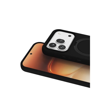 HOBİBAHÇEM Huawei Honor 600 Regal Magsafe Standlı Kapak - Siyah HB006