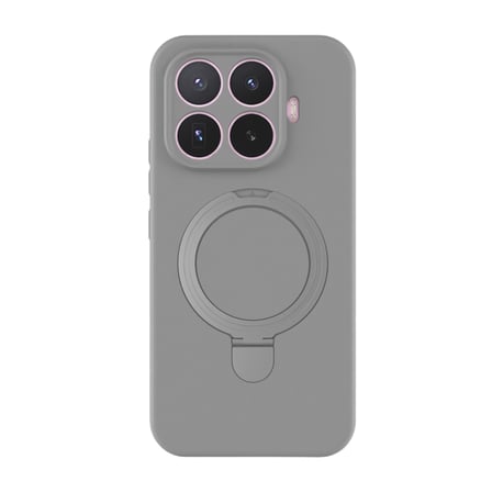 HOBİBAHÇEM Mi 17T Pro Regal Magsafe Standlı Kapak - Titan Gri HB006