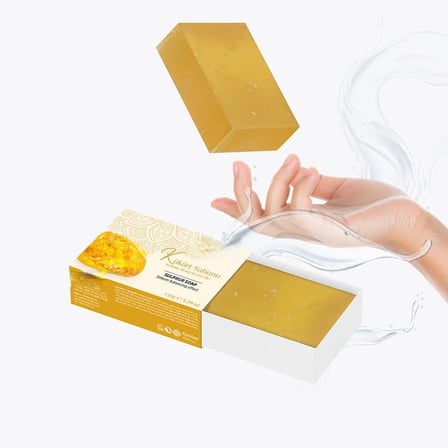 HOBİBAHÇEM El Yapımı Güzellik Sabunu 150 Gr Kükürt · Renk: Kükürt HB006