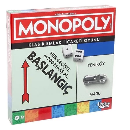 HOBİBAHÇEM Monopoly Kutu Oyunu HB006