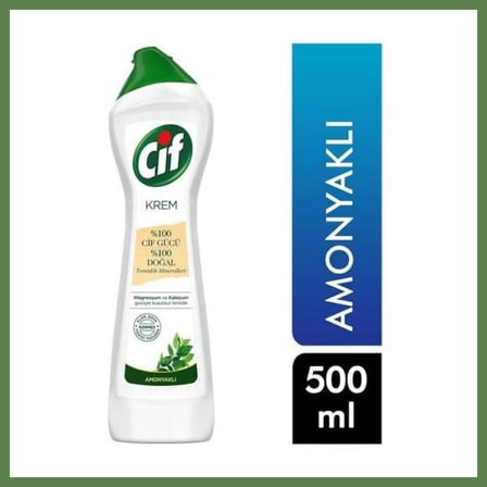 HOBİBAHÇEM Cif Crem Amonyaklı 500 Ml HB006