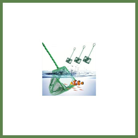 HOBİBAHÇEM Akvaryum Balık Yakalama Kepçesi 5 inç 13 cm HB006