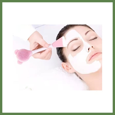 HOBİBAHÇEM Cilt Bakım Fırçası ve Maske Spatulası HB006