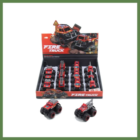 HOBİBAHÇEM 779-69A DUBLE SÜRTMELİ METAL DIECAST İTFAİYE HB006