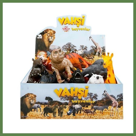 HOBİBAHÇEM S00000725 VAHŞİ HAYVANLAR FOAM SESLİ 27CM HB006