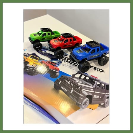 HOBİBAHÇEM SH40933 SÜRTMELİ ARABA PİCK UP PLASTİK HB006