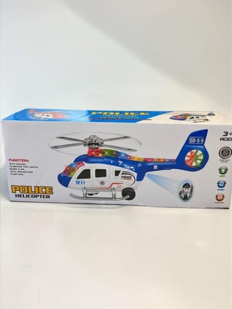 HOBİBAHÇEM 8814 SESLİ IŞIKLI ÇARP DÖN HELİKOPTER-KRS HB006