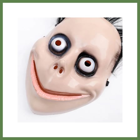 HOBİBAHÇEM Saçlı Momo Korku Maskesi 24x16 cm HB006