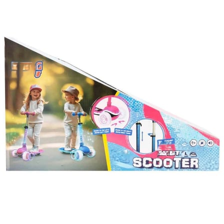 HOBİBAHÇEM Sesli ve Işıklı 3 Tekerlekli Katlanabilir Scooter HB006