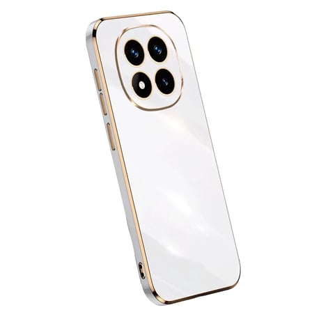 HOBİBAHÇEM Redmi Note 14 Pro 5G Uyumlu Kılıf Volet Silikon - Beyaz HB006