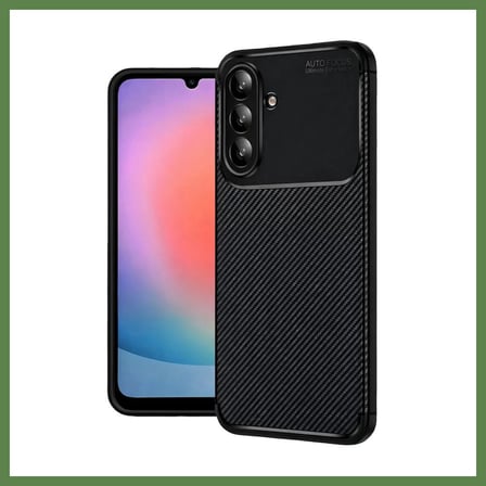 HOBİBAHÇEM Samsung Galaxy A57 5G Uyumlu Auto Focus Karbon Kapak - Siyah HB006