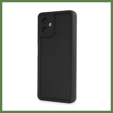 HOBİBAHÇEM Samsung Galaxy A06 Uyumlu Kılıf Viera Silikon - Siyah HB006