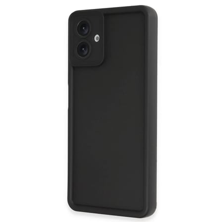 HOBİBAHÇEM Samsung Galaxy A06 Uyumlu Kılıf Viera Silikon - Siyah HB006
