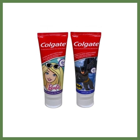 HOBİBAHÇEM Barby - Batman Çocuk Diş Macunu 75 Ml. 1 Adet HB006