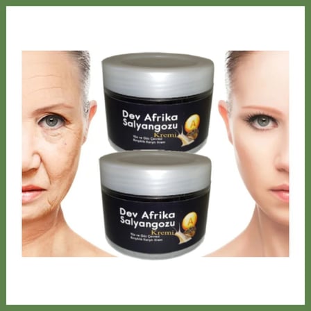 HOBİBAHÇEM Dev Afrika Salyangoz Yüzde Bakım Kremi 100 ml x 2 Adet HB006