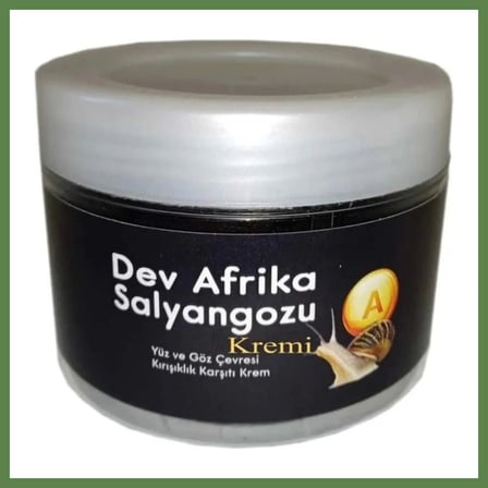 HOBİBAHÇEM Süper Miyo Life Dev Afrika Salyangozu Kremi HB006