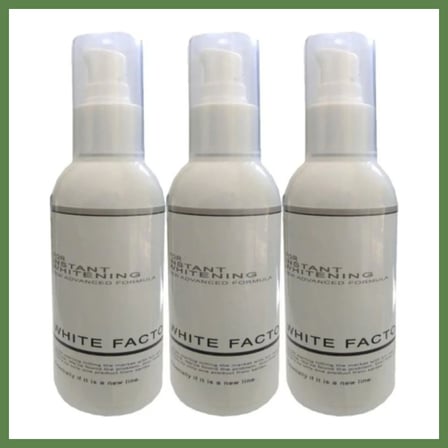 HOBİBAHÇEM Süper White Factor For Instant Whitening - Krem 120 ml x 3 Adet HB006