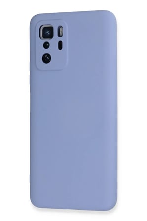 HOBİBAHÇEM Poco X3 GT Uyumlu Kılıf Nano içi Kadife Silikon - Lila HB006