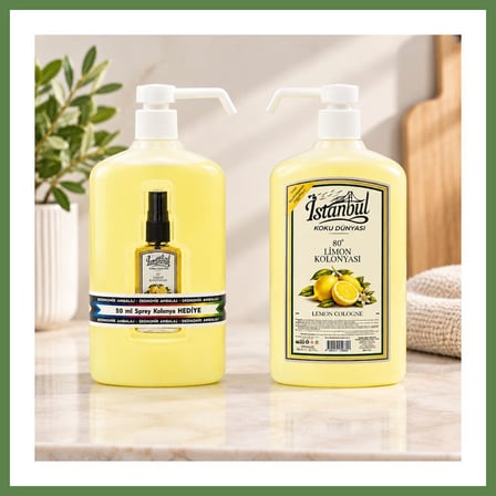 HOBİBAHÇEM Pompa Limon Kolonyası 900 ml HB006