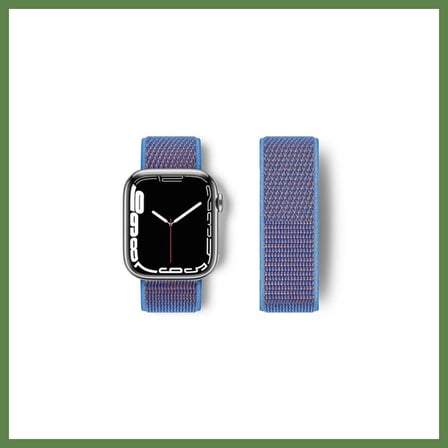 HOBİBAHÇEM Watch 42mm Uyumlu Hasırlı Cırtcırtlı Kordon - Mor HB006